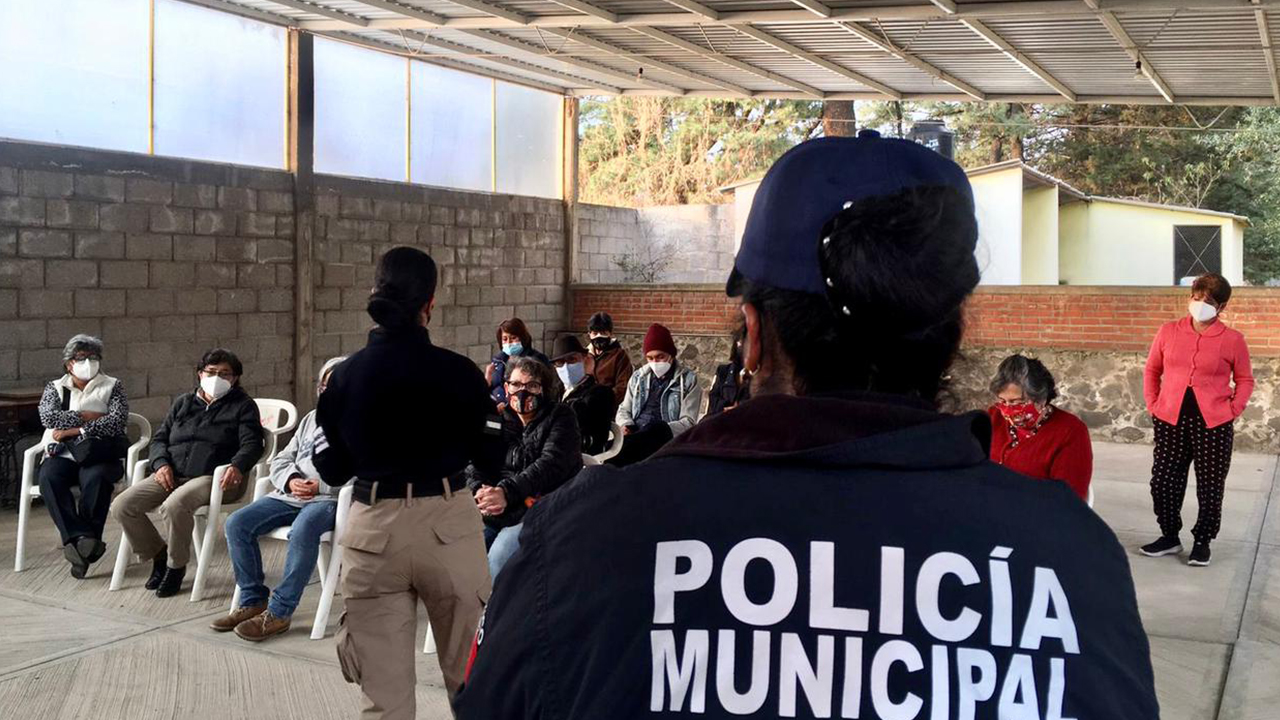 Vecinos se alían con la Policía en San Gabriel Cuauhtla, Tlaxcala