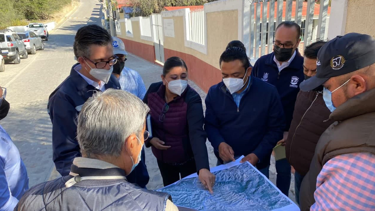 Vocal de la CEA supervisa proyectos en la zona del Semidesierto