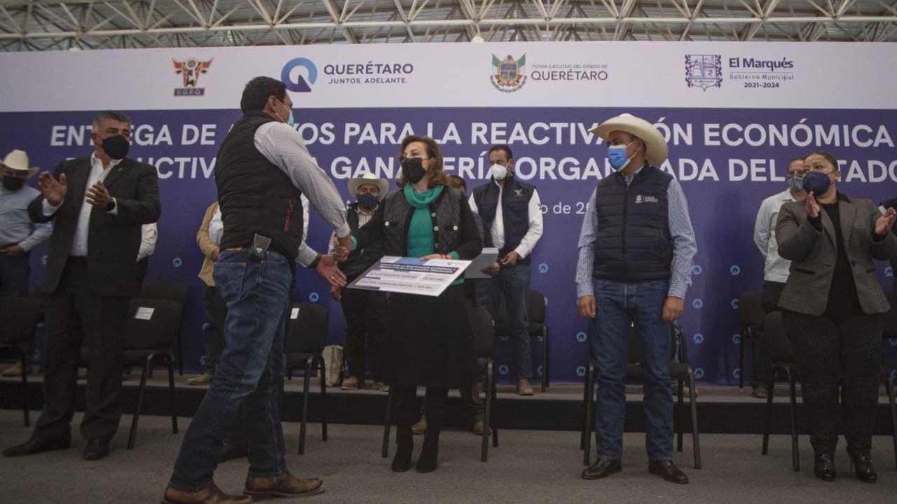 Entrega Gobierno 15 mdp para apoyo al sector ganadero