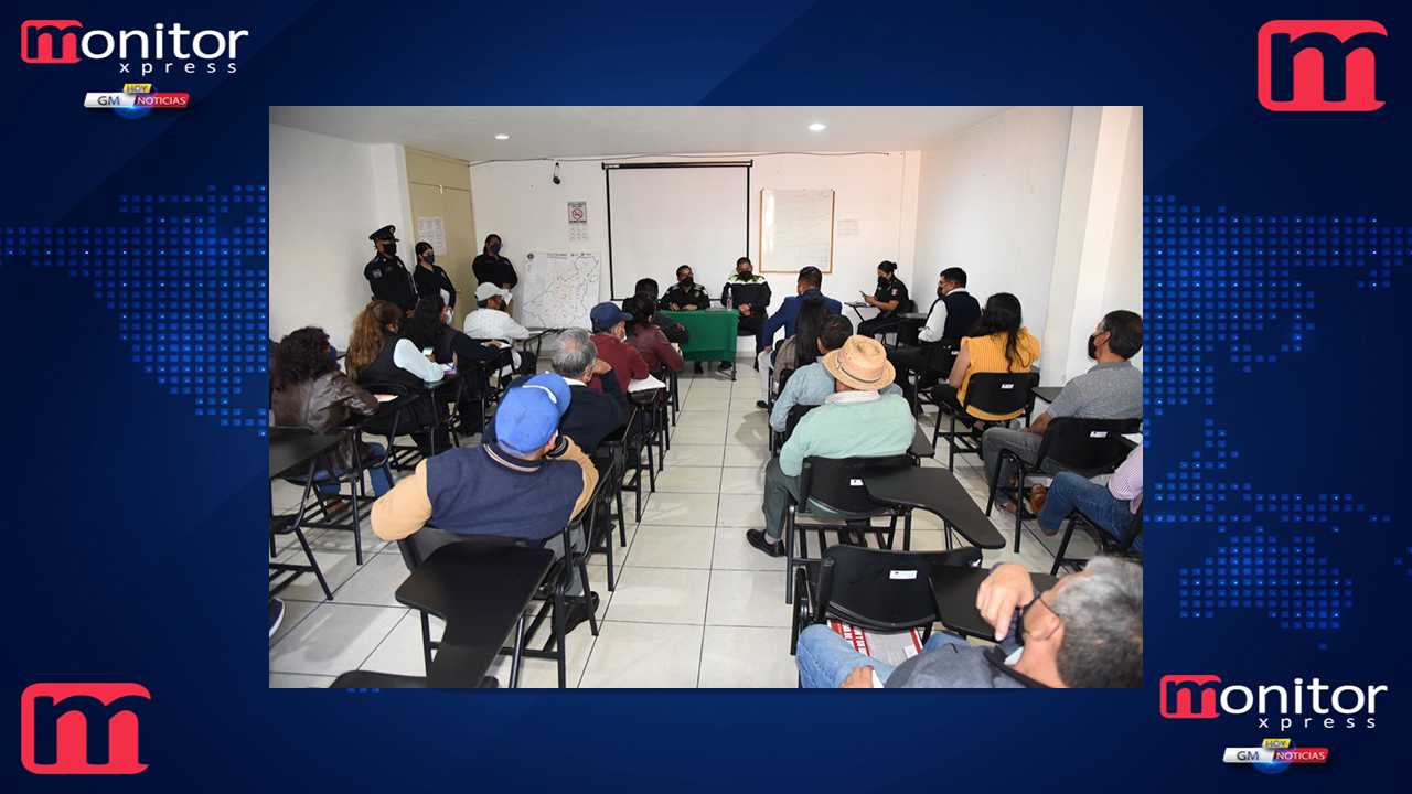 Estrechan coordinacion transportistas y el Ayuntamiento de Tlaxcala  para mejorar seguridad