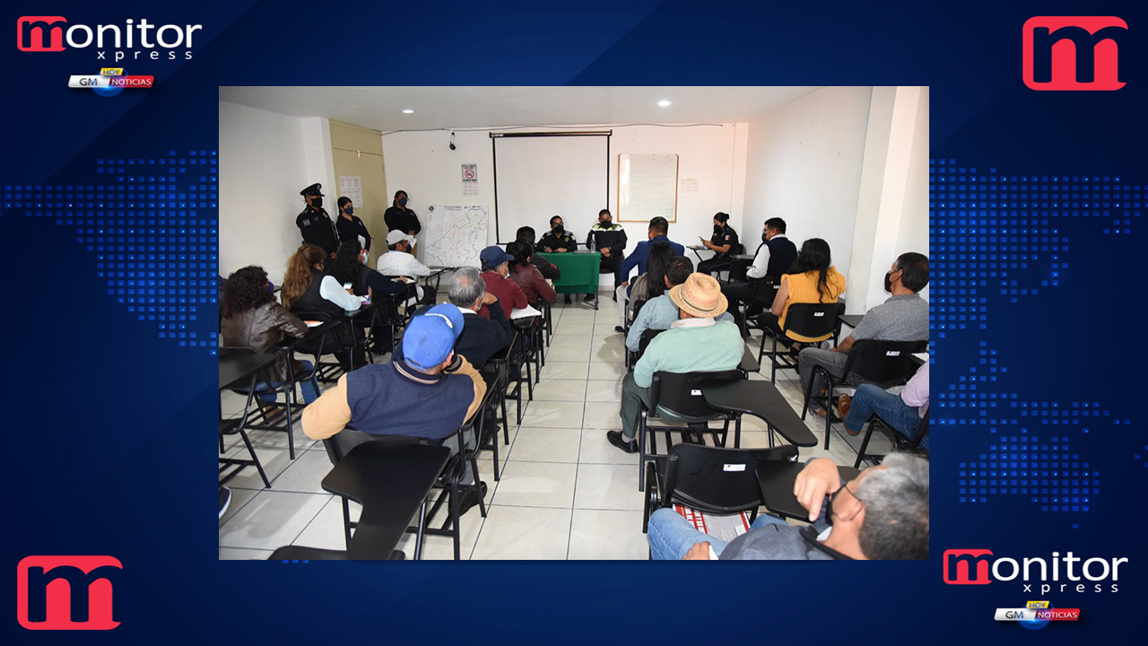 Estrechan coordinacion transportistas y el Ayuntamiento de Tlaxcala para mejorar seguridad