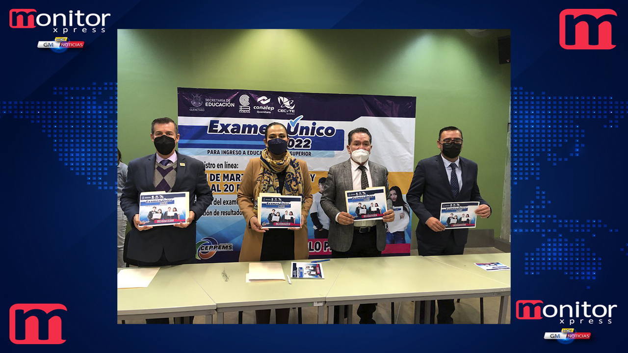 Anuncian autoridades educativas Examen Único 2022