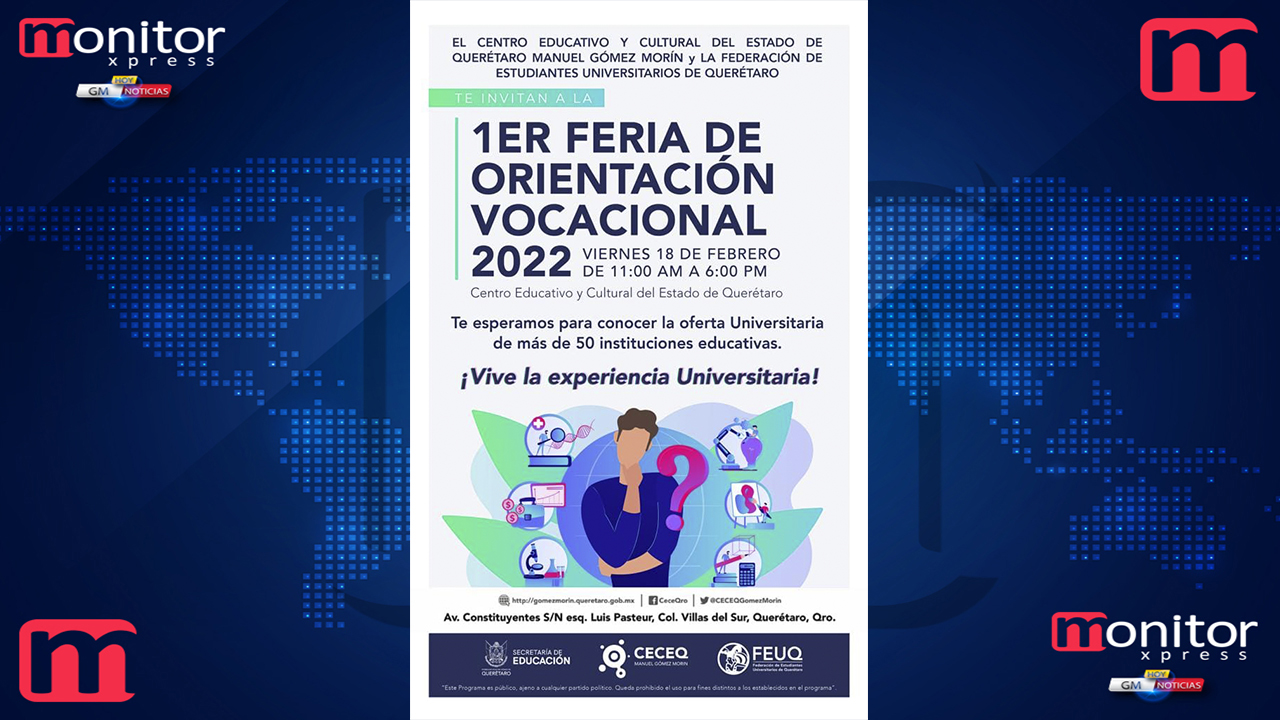 CECEQ sede de la Feria de Orientación Vocacional