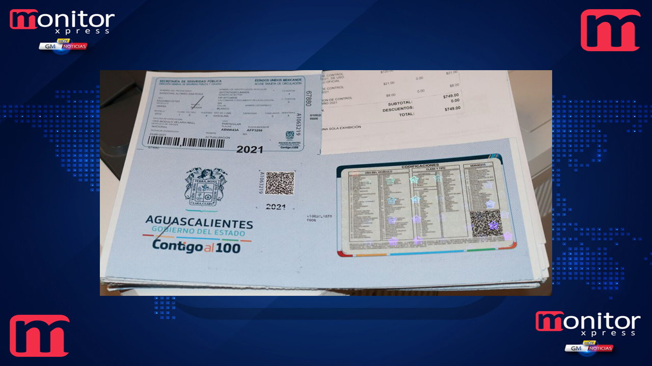 Tarjeta de circulación con servicio a domicilio en Aguascalientes