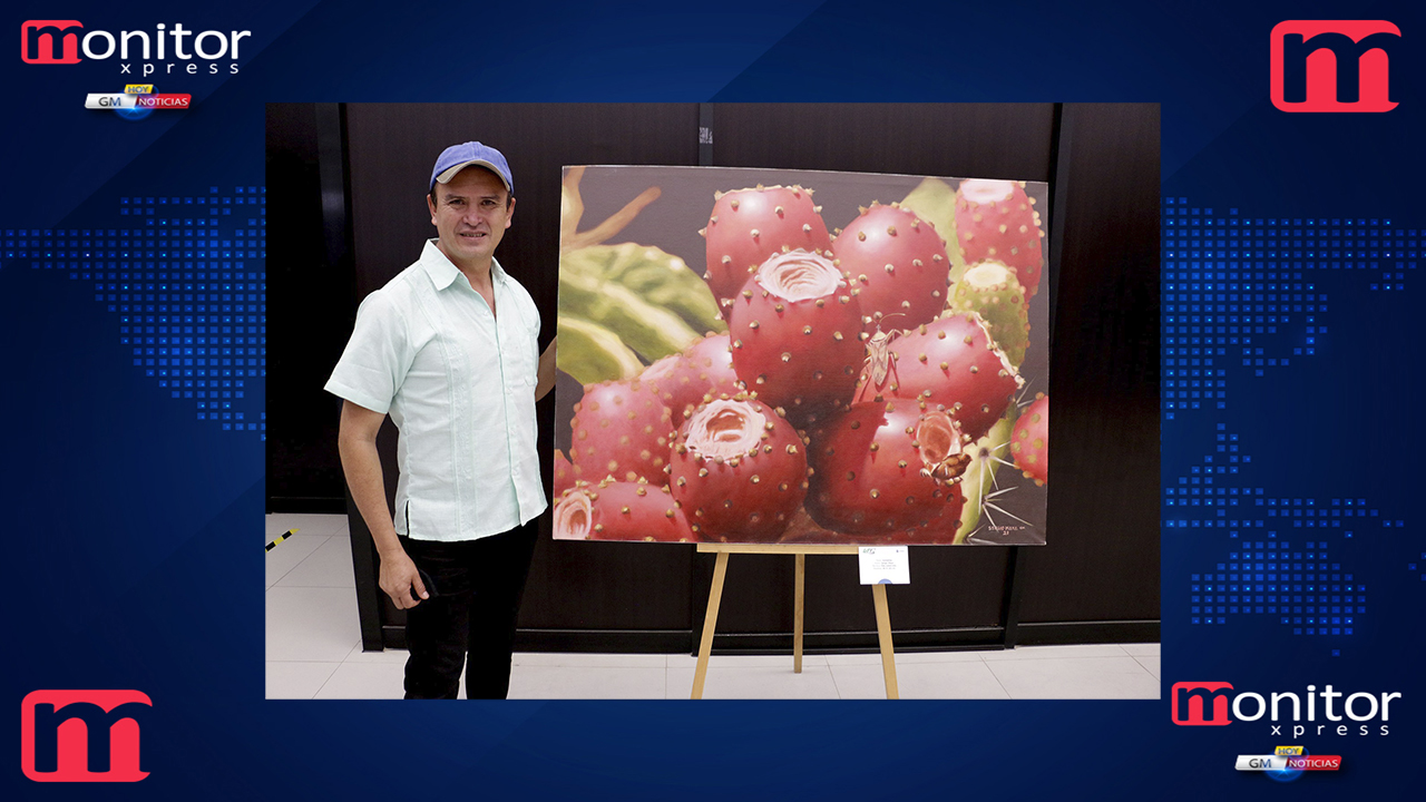 El artista Sergio Maya monta exposición pictórica en la UTC