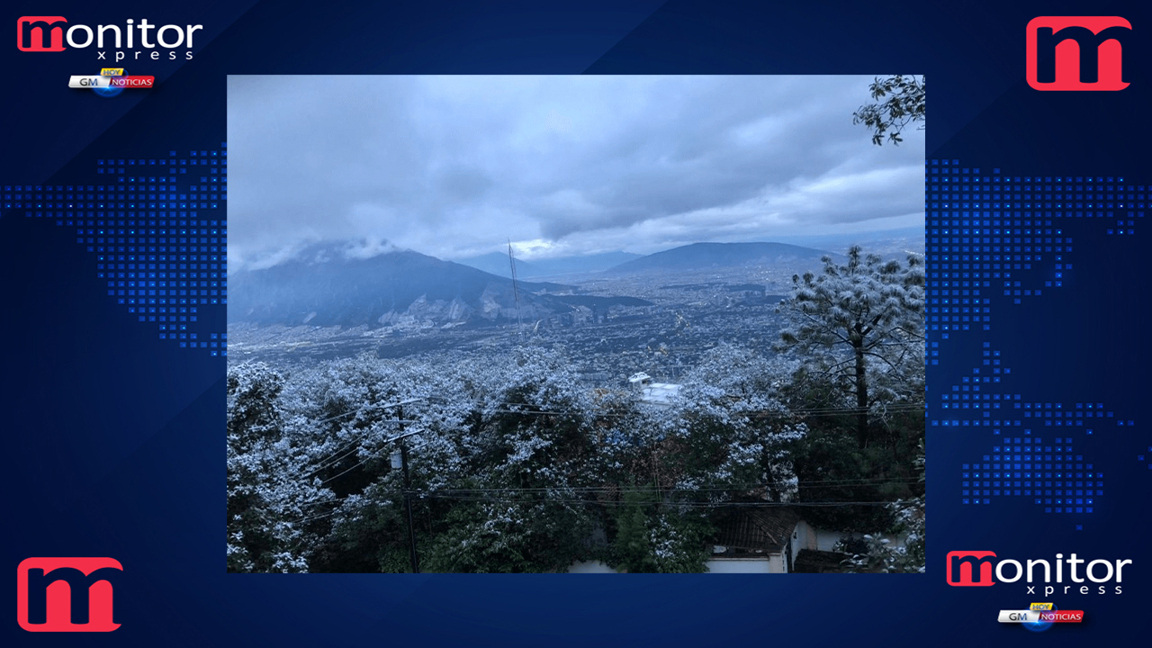 Viento y heladas fuertes para Nuevo León