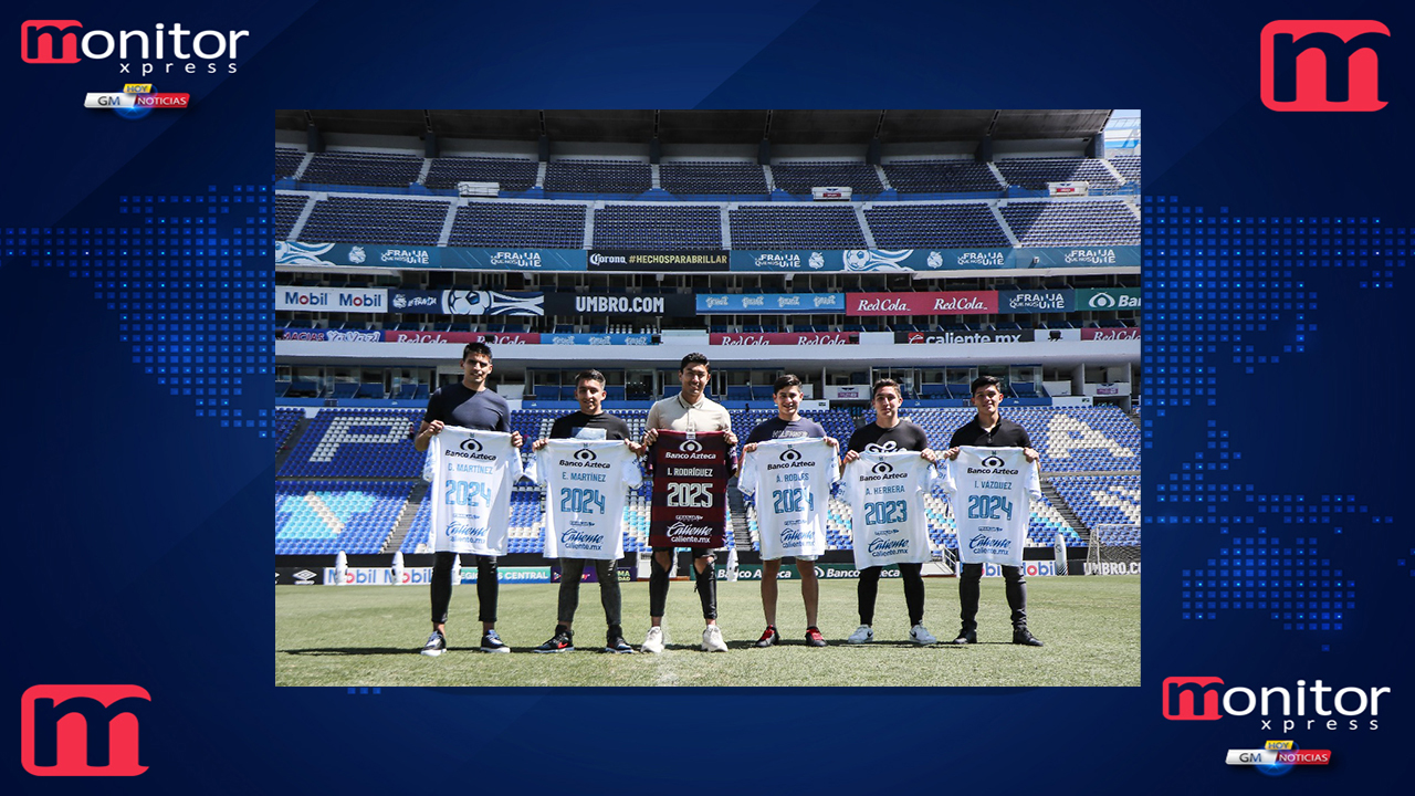 6 Jugadores del Club Puebla renovados hasta 2024