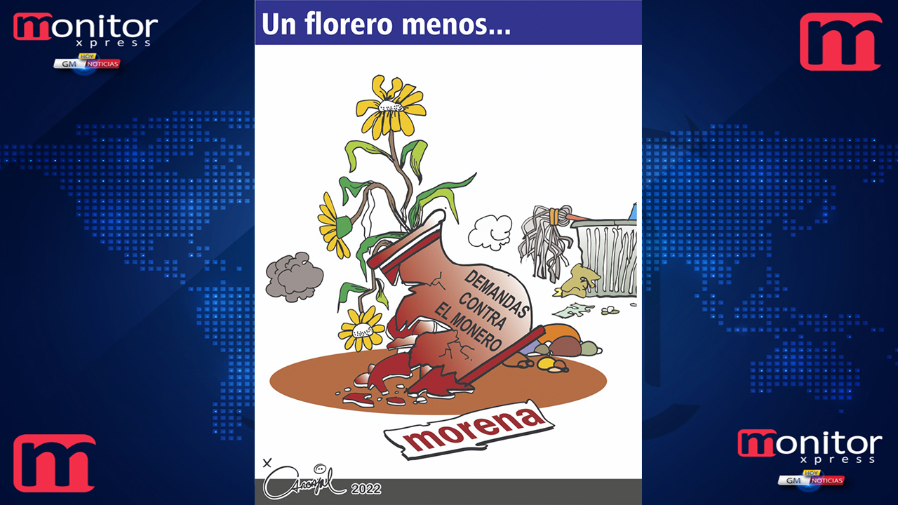 El Monero Queretano...  Un florero menos...