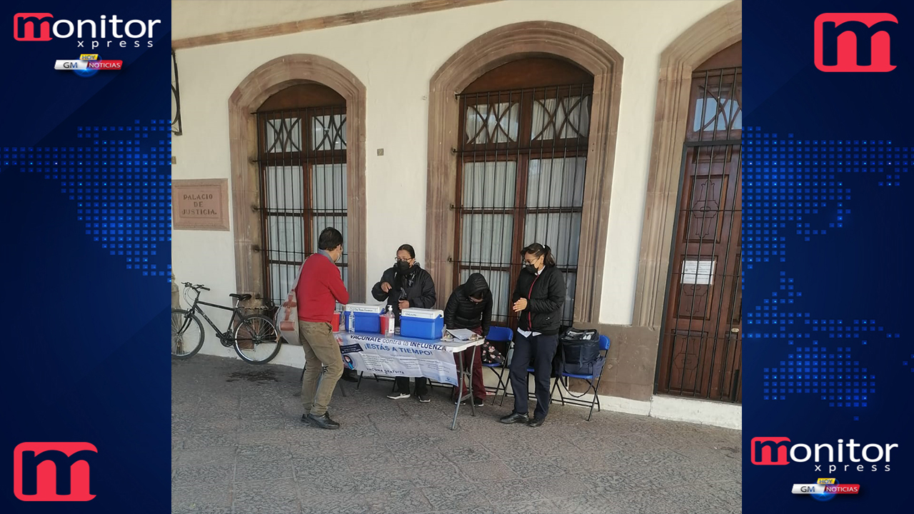 Continúa la vacunación contra la Influenza para grupos de riesgo