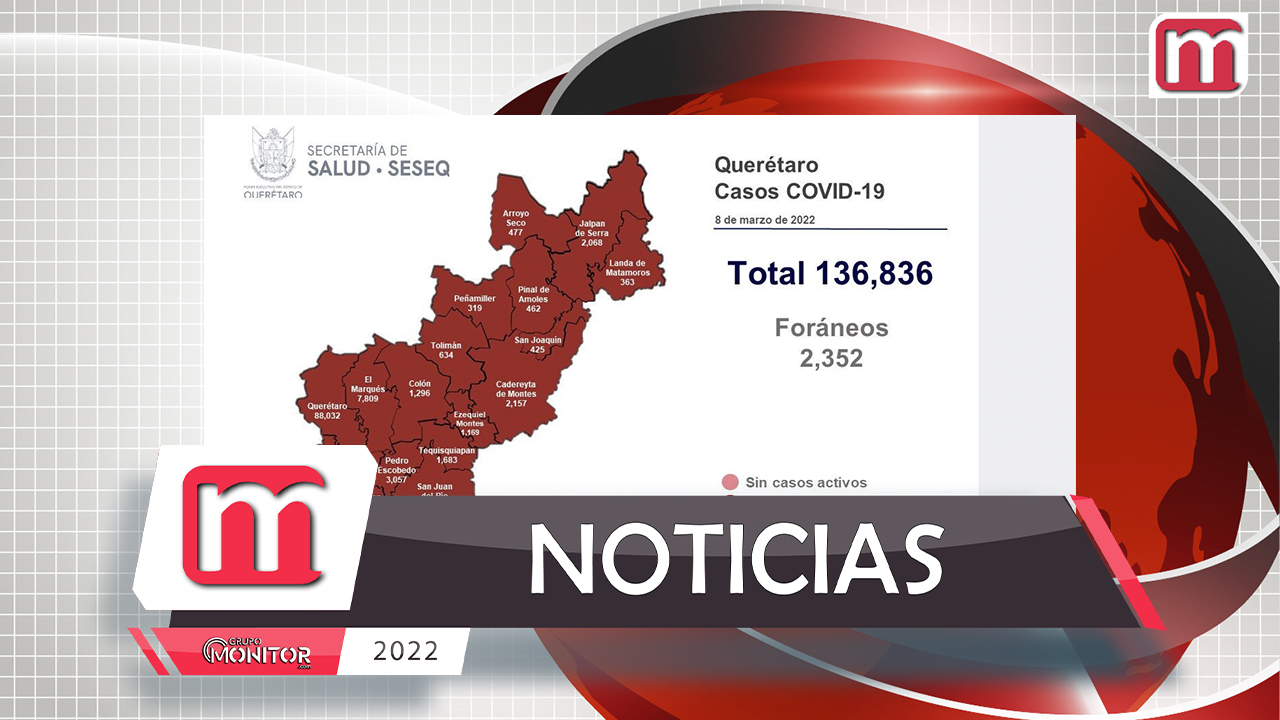 Querétaro con registro de 553 pacientes con sintomatología leve de COVID-19