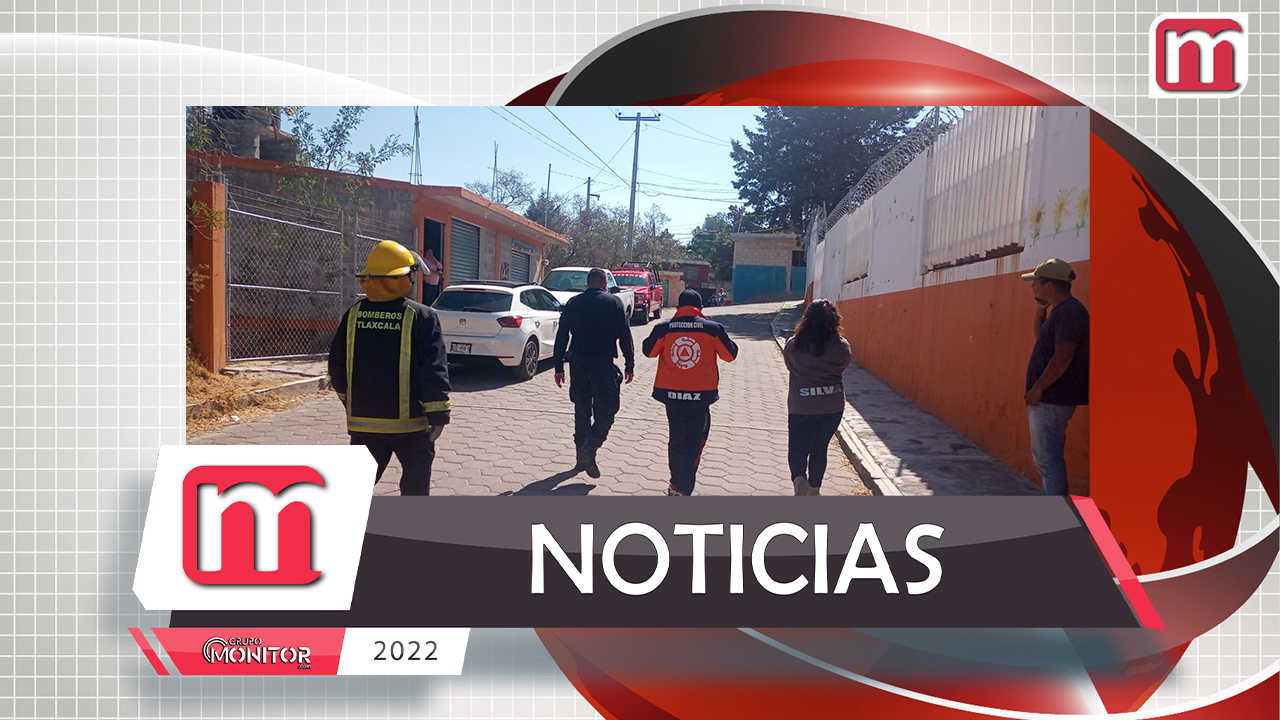 Activa Protección Civil Municipal de Tlaxcala protocolo por posible fuga de gas en kínder de San Lucas Cuauhtelulpan