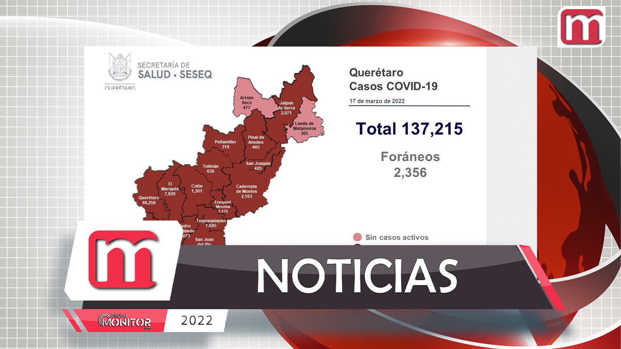 Querétaro con registro de 296 pacientes con sintomatología leve de COVID-19