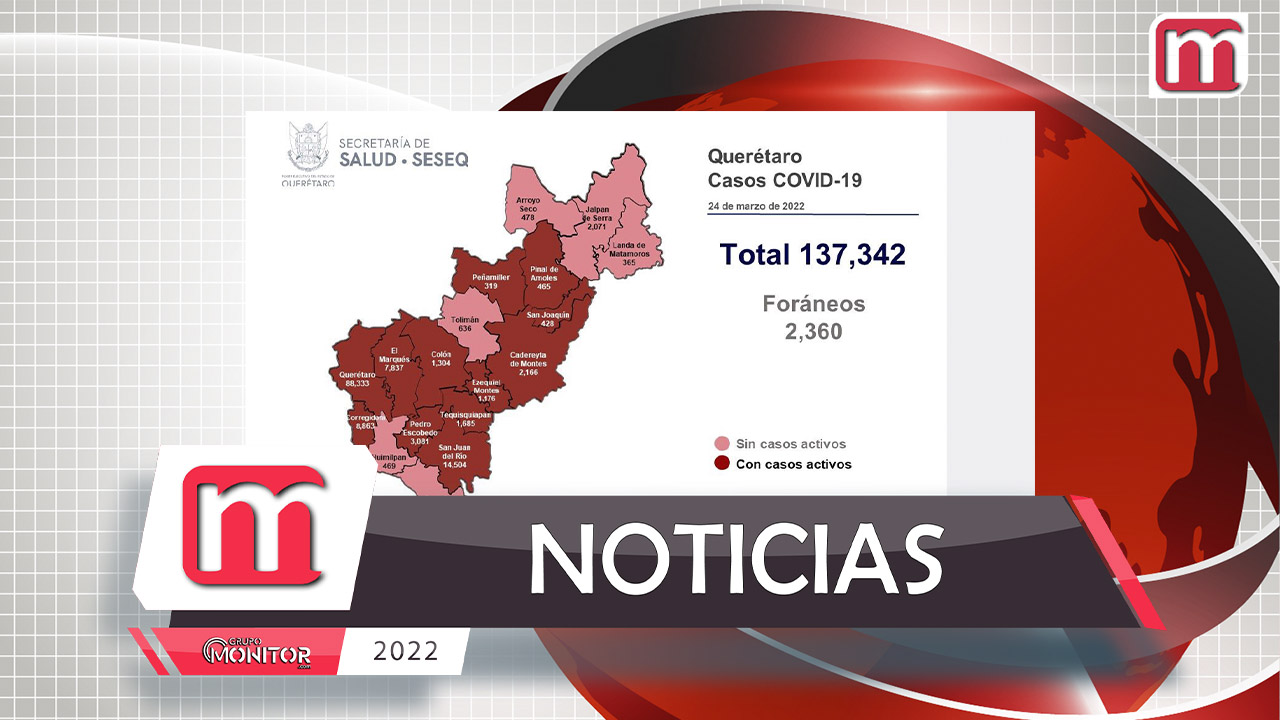 Querétaro con registro de 165 pacientes con sintomatología leve de COVID-19