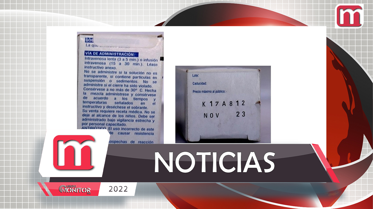 COFEPRIS emite alerta sanitaria por falsificación de Meropenem 1g, solución