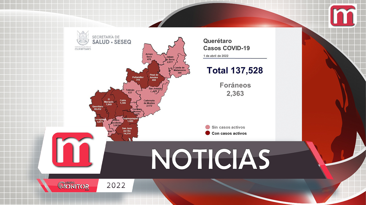 Querétaro con registro de 36 pacientes con sintomatología leve de COVID-19