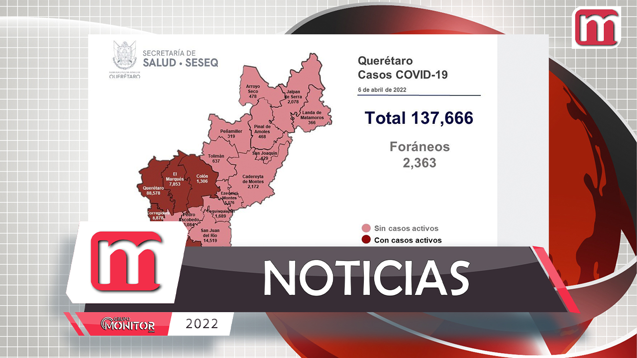 Querétaro con registro de ocho pacientes con sintomatología leve de COVID-19