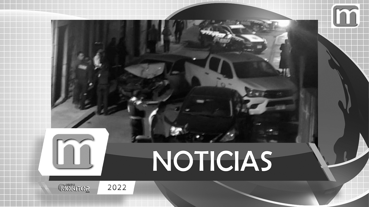 Aparatoso accidente en centro de Morelia