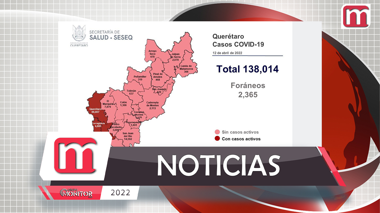 Querétaro con registro de cuatro pacientes con sintomatología leve de COVID-19