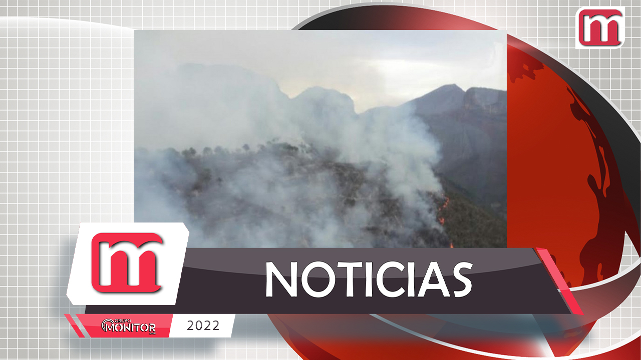 Incendio en Santiago, Nuevo León, se encuentra fuera de control