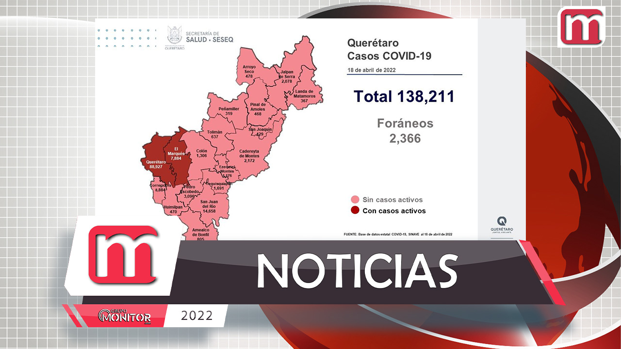 Querétaro con registro de tres pacientes con sintomatología leve de COVID-19