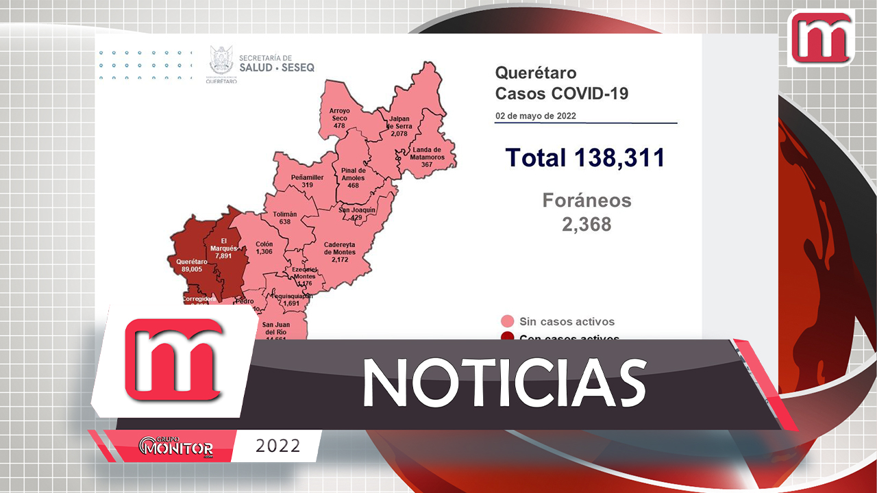 Querétaro con registro de once pacientes con sintomatología leve de COVID-19