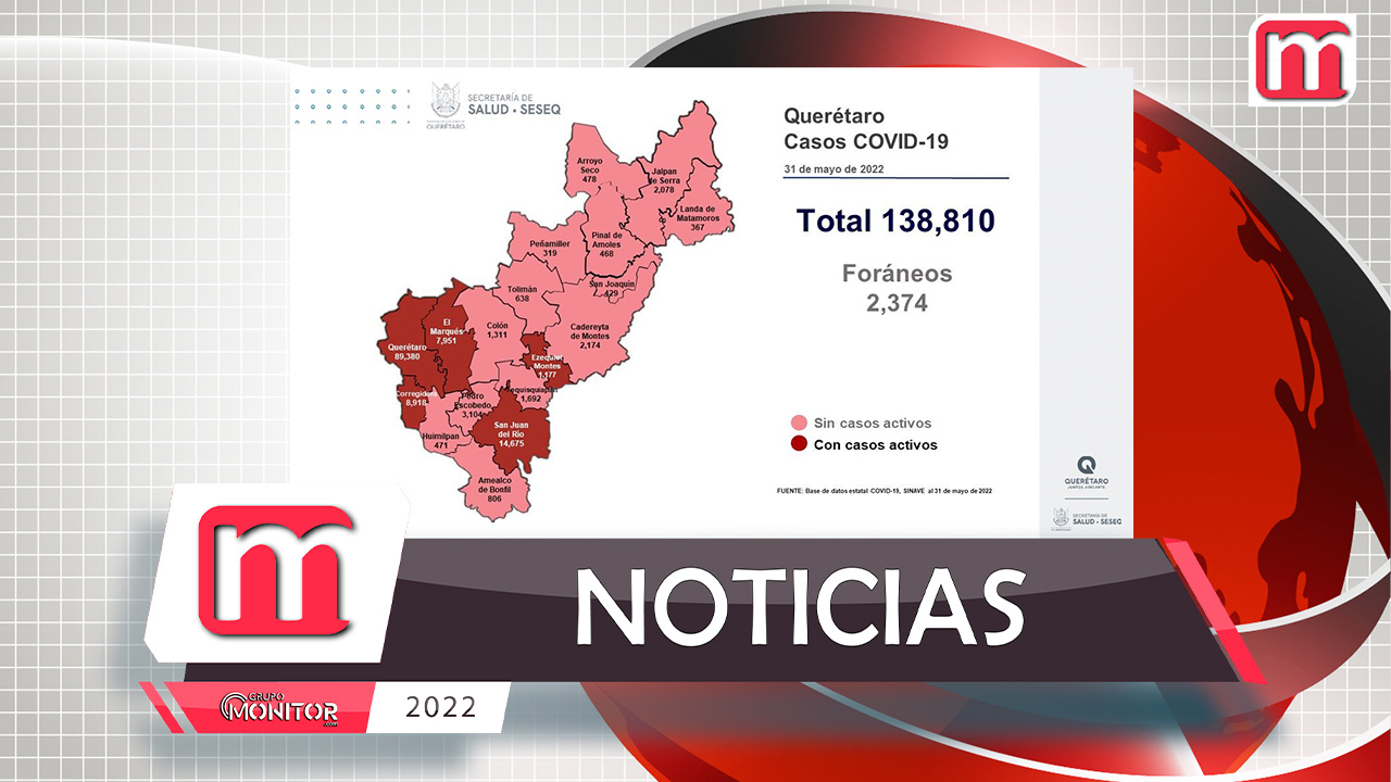 Querétaro con registro de 44 pacientes con sintomatología leve de COVID-19