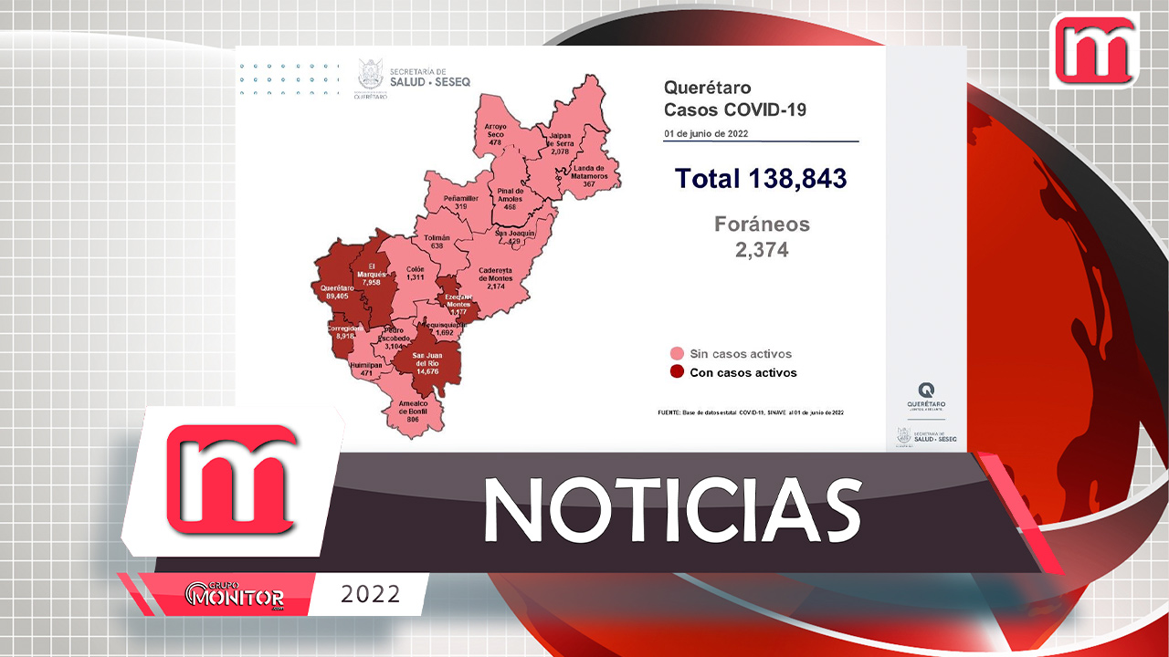 Querétaro con registro de 46 pacientes con sintomatología leve de COVID-19