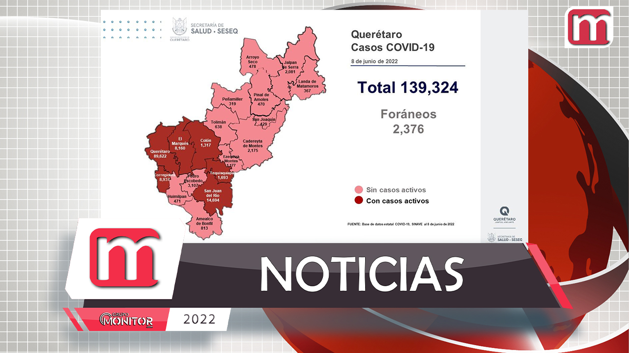 Querétaro con registro de 96 pacientes con sintomatología leve de COVID-19