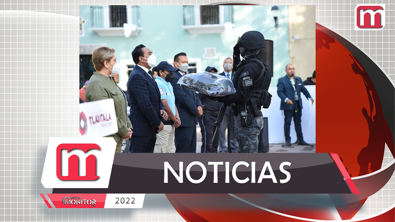 Entrega Ayuntamiento de Tlaxcala equipamiento a Policía Municipal