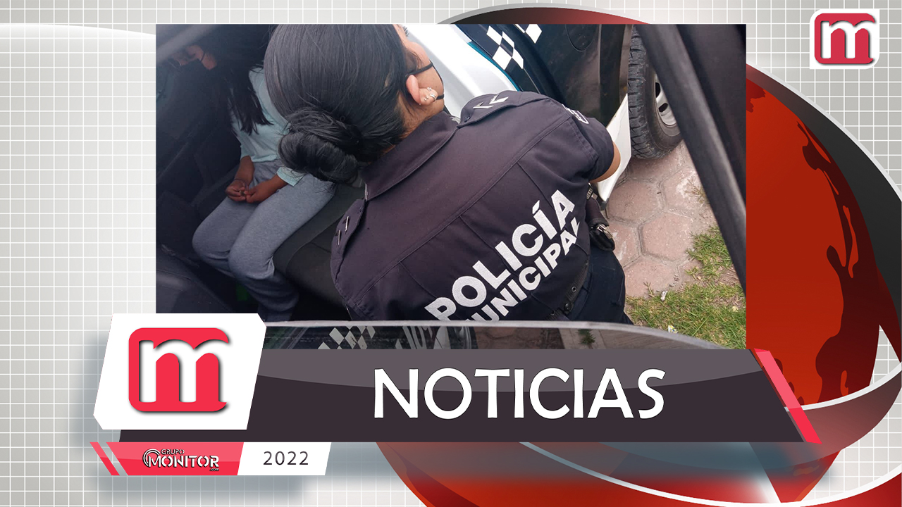 Localiza policía de Tlaxcala Capital a menor reportada como extraviada