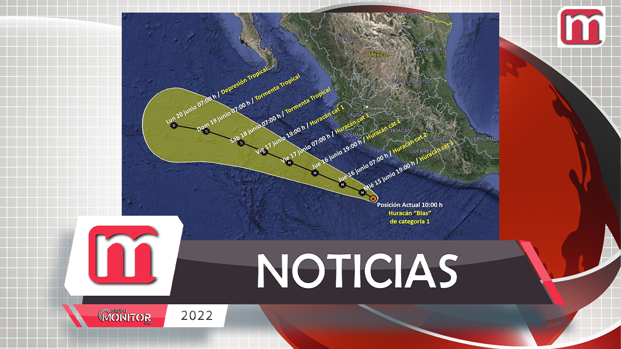 En Oaxaca, declaran alerta en 60 municipios por huracán 'Blas'