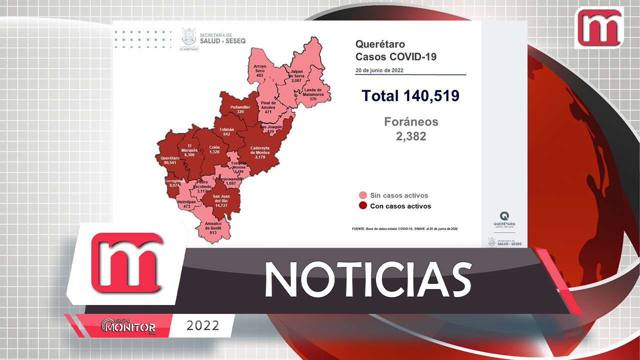 Querétaro con registro de 212 pacientes con sintomatología leve de COVID-19