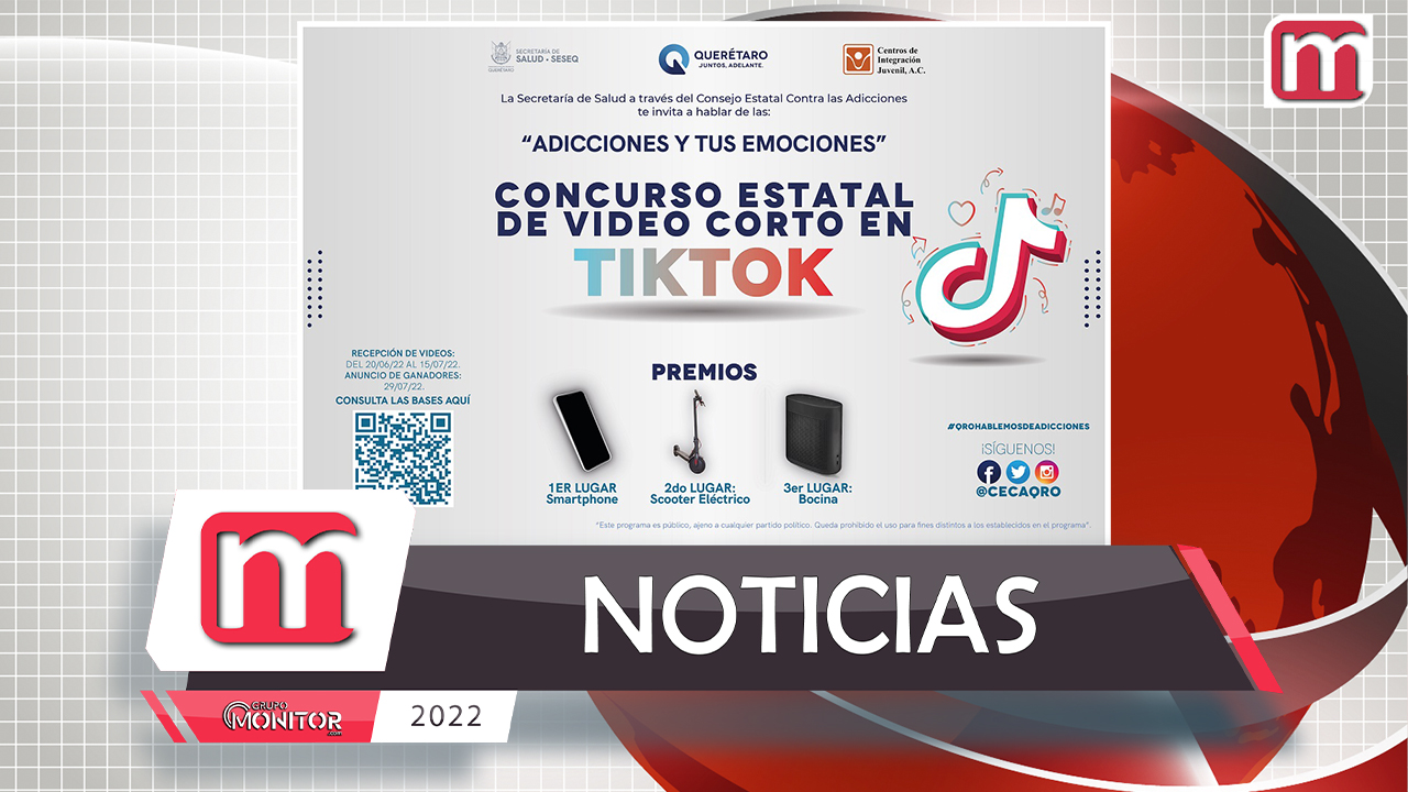 Invita SESA al Concurso Estatal de Video Corto en TikTok, Adicciones y tus Emociones