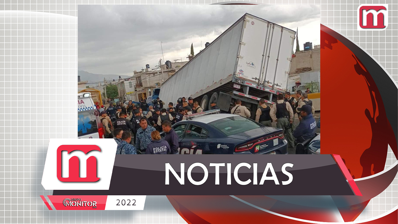 Tras persecución, recuperan en Edomex tráiler robado en Hidalgo