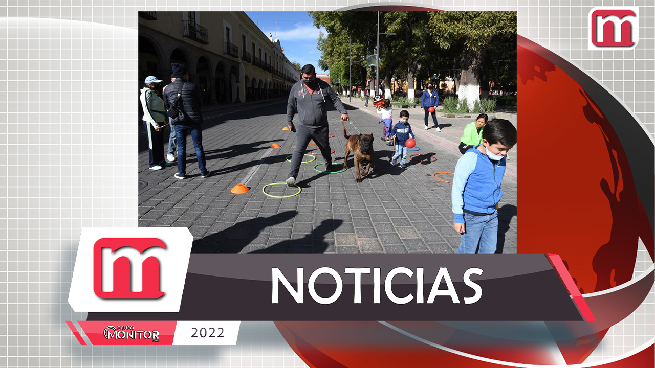 Paseo Dominical con Animales de Compañía de Tlaxcala capital fomenta unión familiar