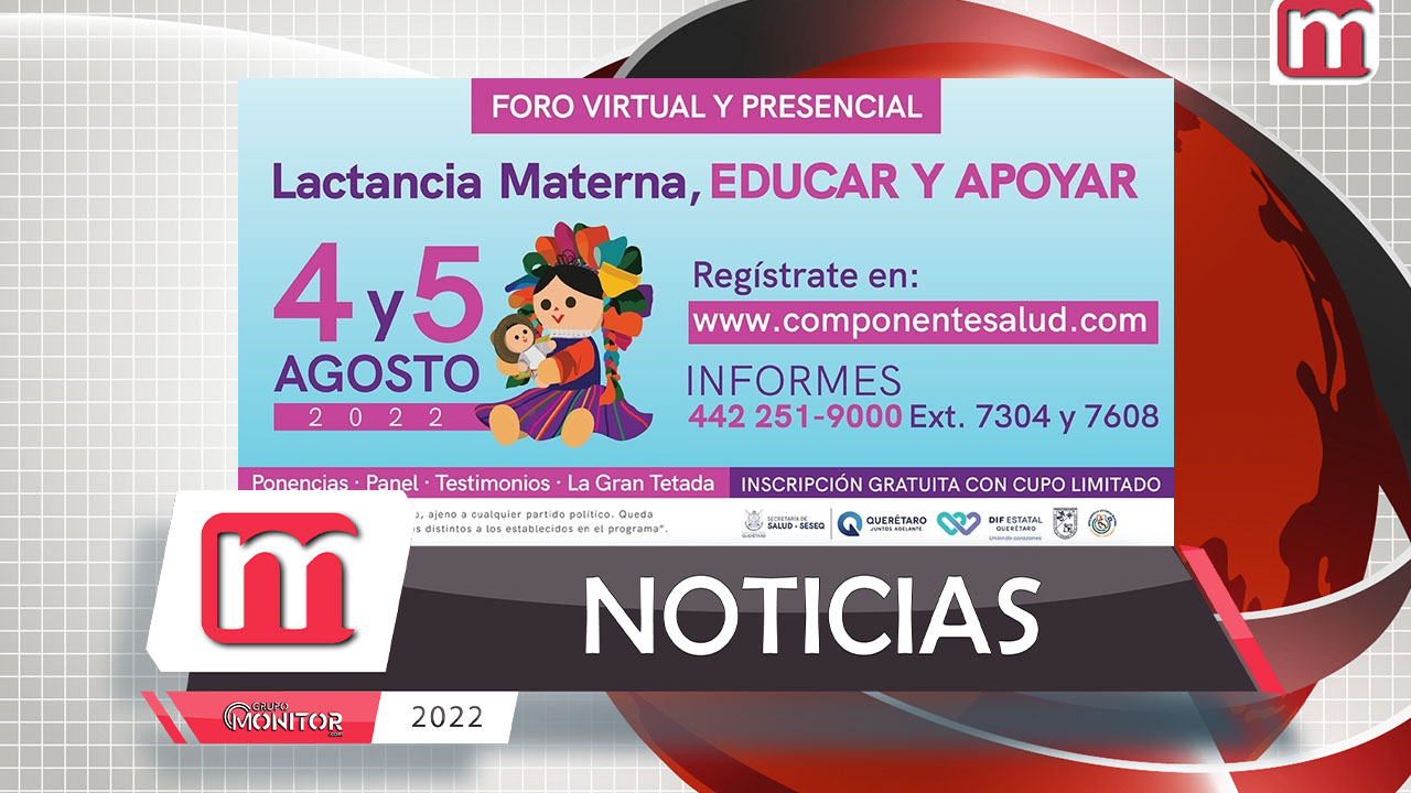 Secretaría de Salud invita al foro Lactancia Materna, Educar y Apoyar