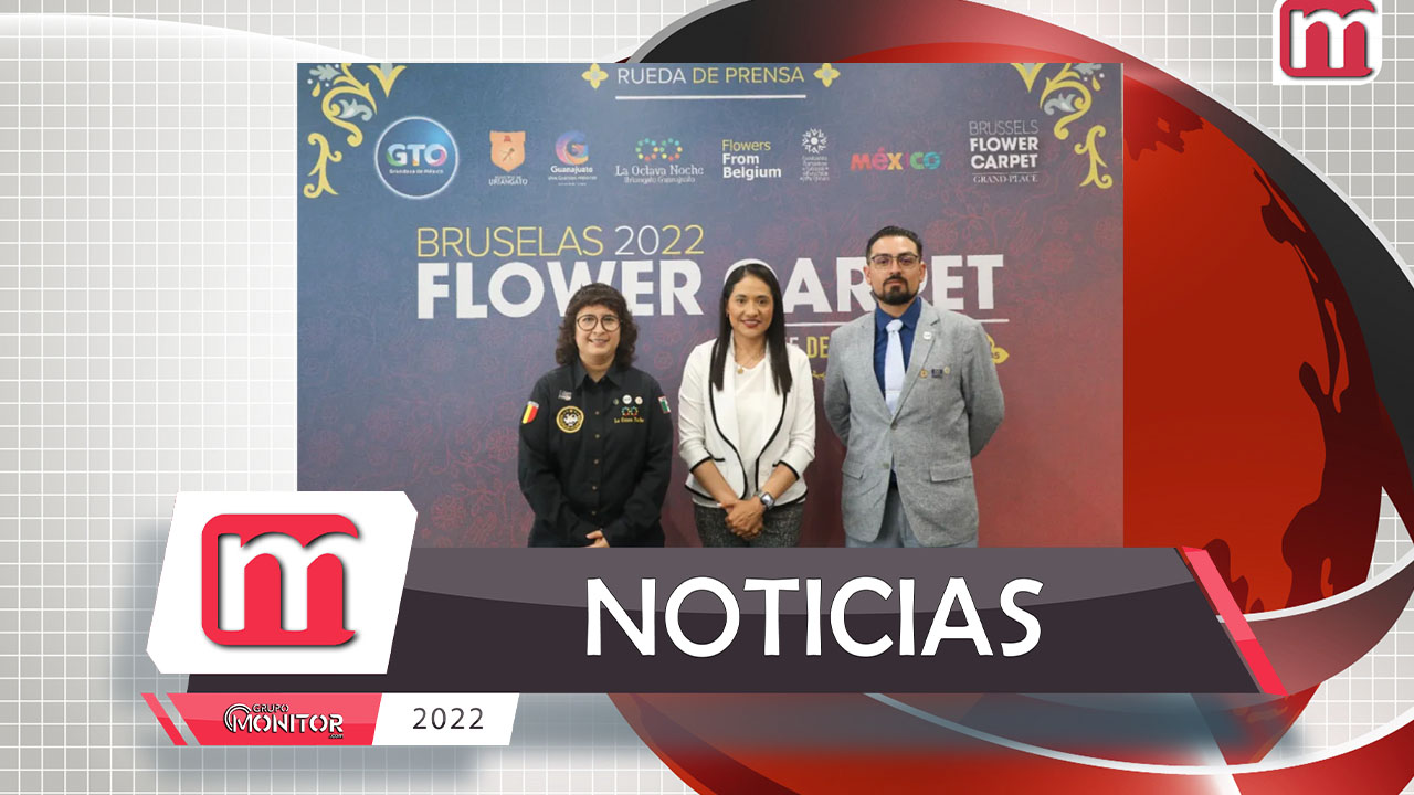 Participará Guanajuato en el 50 Aniversario de la Alfombra de Flores de Bruselas, en Bélgica