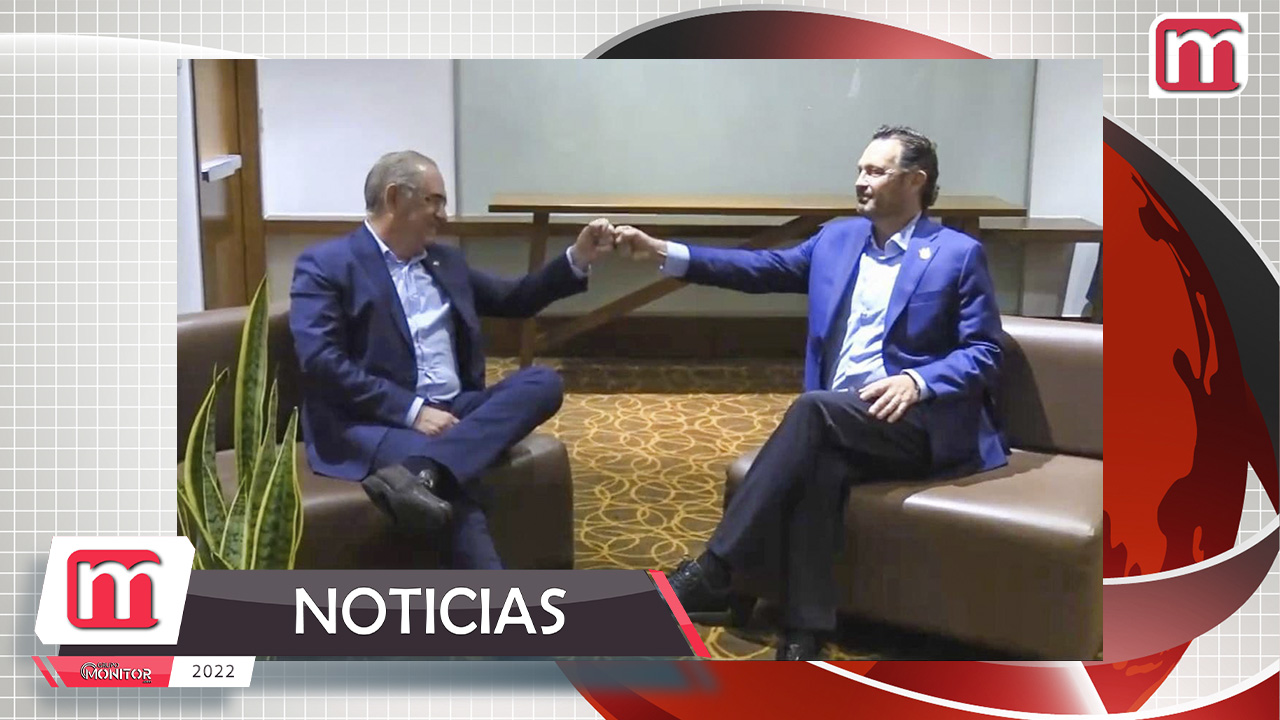 Mauricio Kuri, gobernador de Querétaro, charla con Julen Rementería “próximo gobernador” de Veracruz