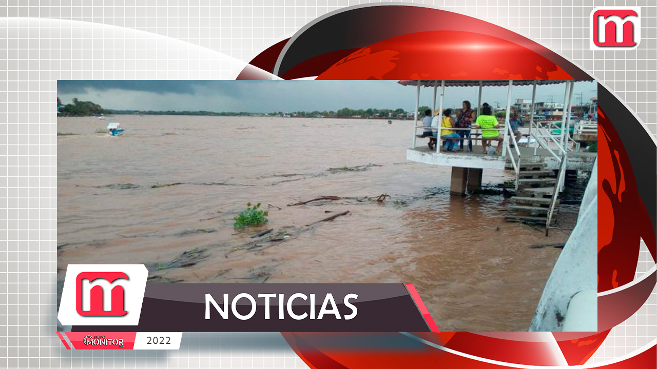 En Veracruz, preocupa crecimiento de Río Coatzacoalcos por fuertes lluvias
