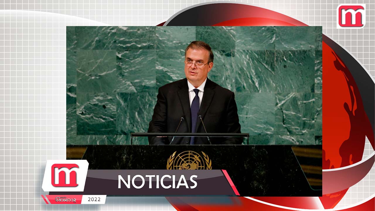 Lleva Ebrard a la ONU plan de paz para Ucrania