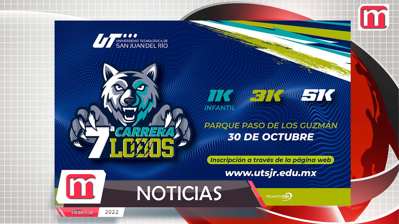 Convoca UTSJR a participar en la Séptima Carrera Lobos