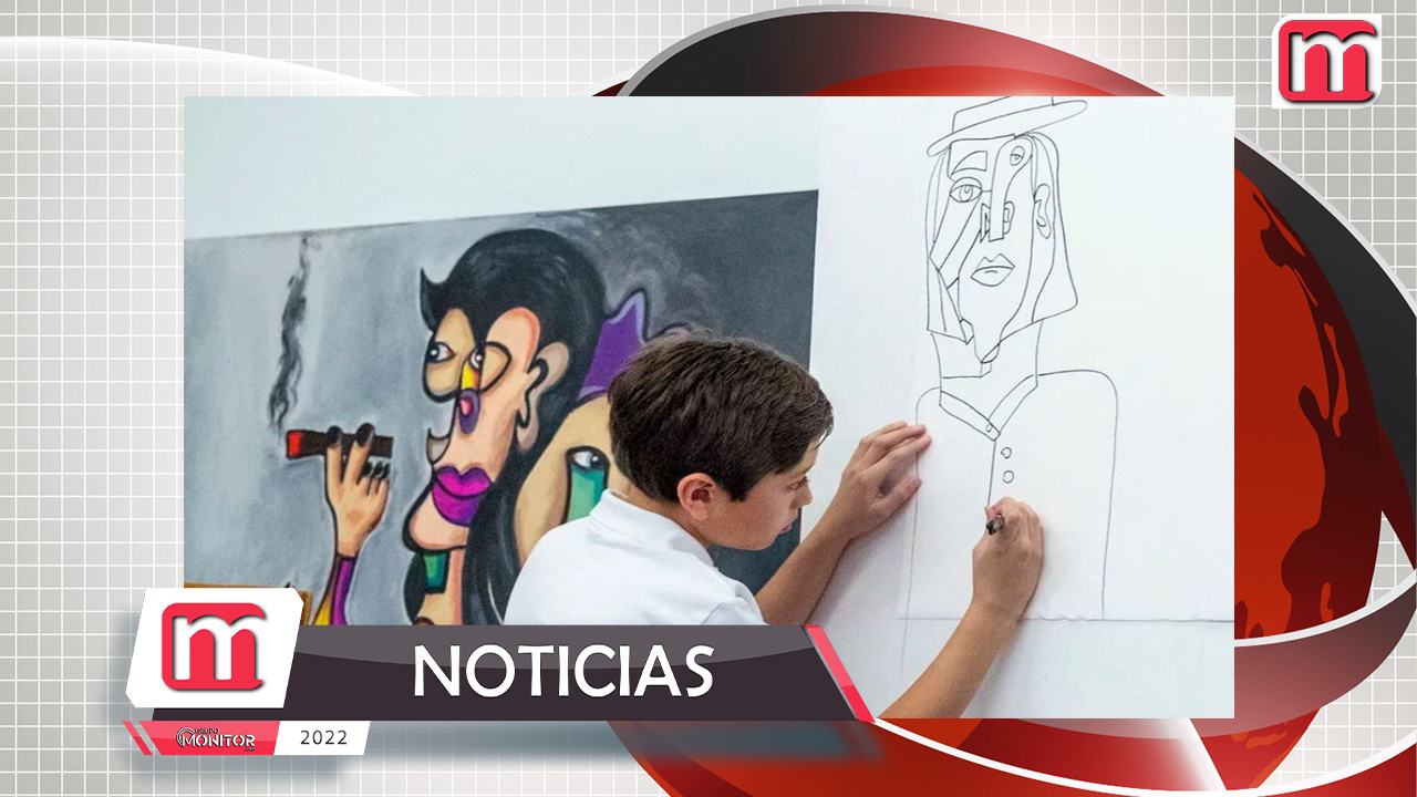 Tiene 10 años, dibuja al estilo Picasso y sus obras se venden por cientos de miles de dólares