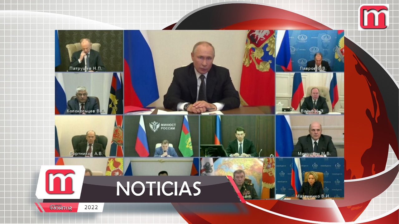 Rusia decreta ley marcial en cuatro regiones de Ucrania