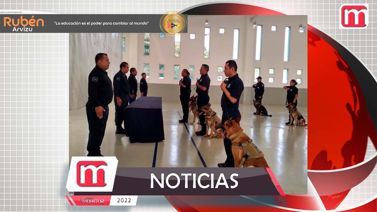 Unidad Especial Canina K9 de la CESPQ se capacita en detección de narcóticos