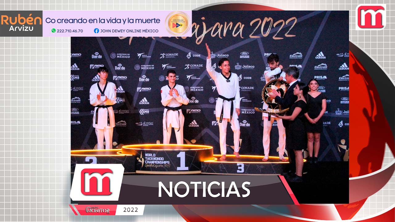 Queretano Brandon Plaza consigue medalla de bronce en Campeonato Mundial de Taekwondo