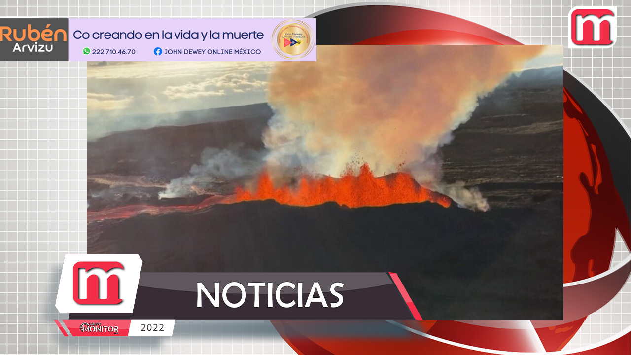 Proyectan erupción de volcán Mauna Loa en Hawái llegué a México