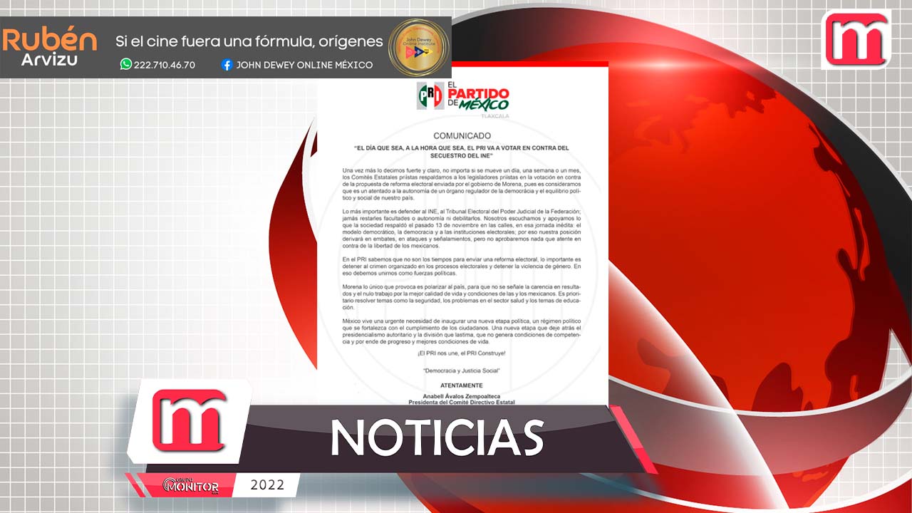 “El día que sea, a la hora que sea, el PRI va a votar en contra del secuestro del INE”