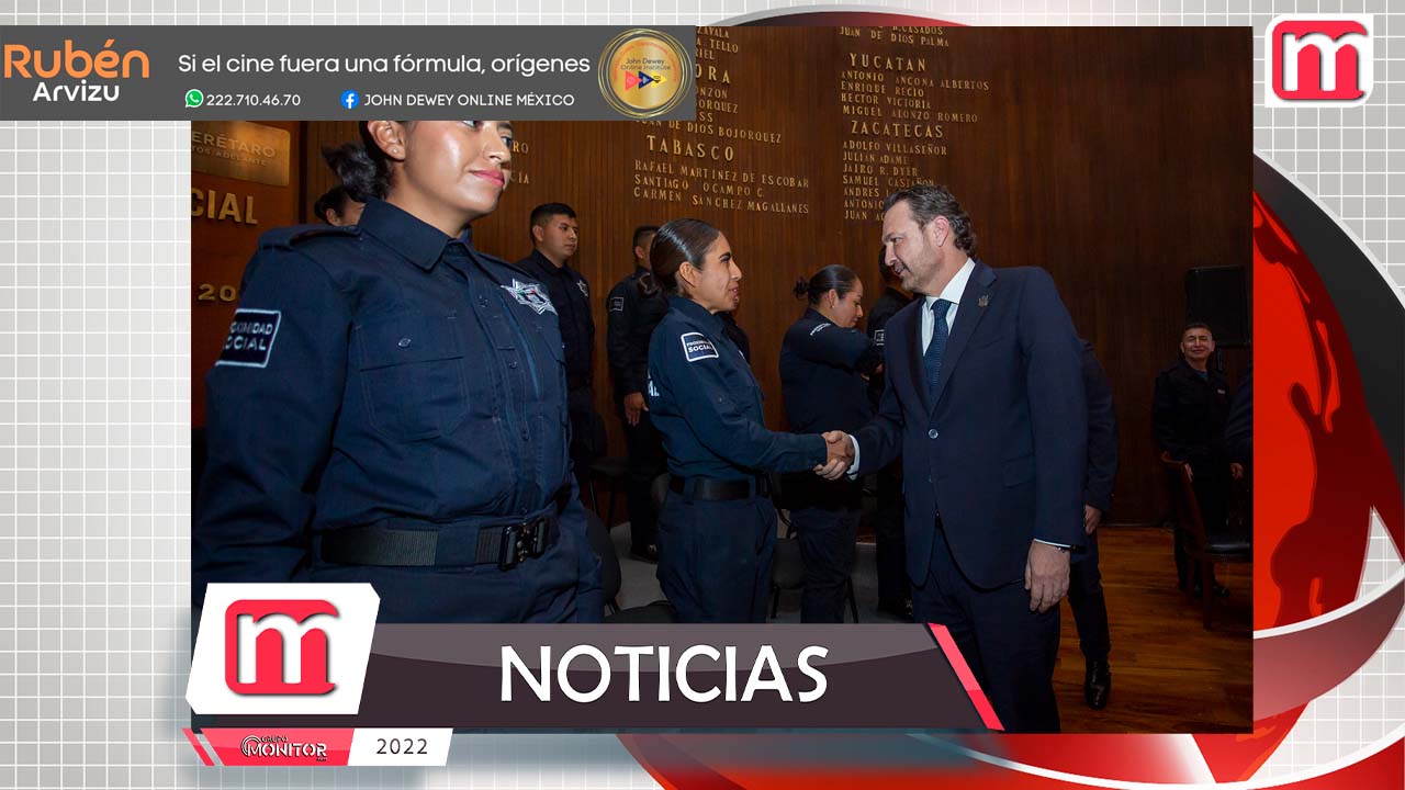 Preside Mauricio Kuri ceremonia de graduación de nuevos policías de proximidad