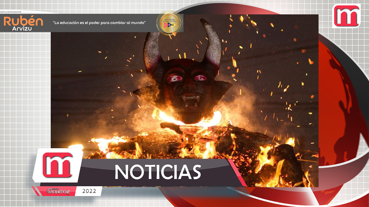 Guatemala celebra tradición cristiana de “Quema del Diablo”