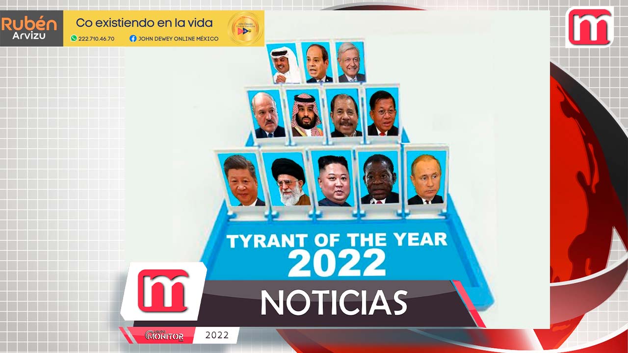 Lopez Obrador es nominado como tirano del año 2022